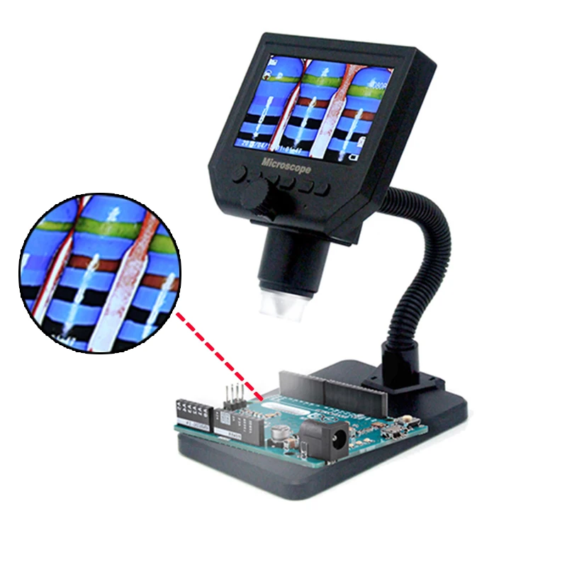 600x Digital Microscope HD 4.3inch LCD USB Microscopio Video Camera Recorder Camera Magnifier 3.6 Mega Pixel with1080P/720P/VGA
600x Digital Microscope HD 4.3inch LCD USB Microscopio Video Camera Recorder Camera Magnifier 3.6 Mega Pixel with1080P/720P/VGA