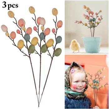 FunPa 3Pcs Easter Egg Tree Decor Creative Branch With Painting Eggs Easter Egg Decor Easter Supplies Party Suplly Easter Decors 
FunPa 3Pcs Easter Egg Tree Decor Creative Branch With Painting Eggs Easter Egg Decor Easter Supplies Party Suplly Easter Decors