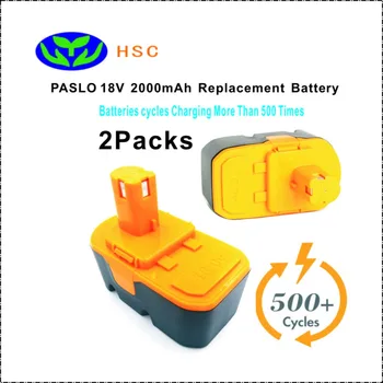 2PCS PAS18A 2.0Ah 18V NiCAD Battery Replacement PASLO BPL-1815, BPL-1820G, BPL18151, BPL1820, P102, P103, P1048 Original Battery
2PCS PAS18A 2.0Ah 18V NiCAD Battery Replacement PASLO BPL-1815, BPL-1820G, BPL18151, BPL1820, P102, P103, P1048 Original Battery