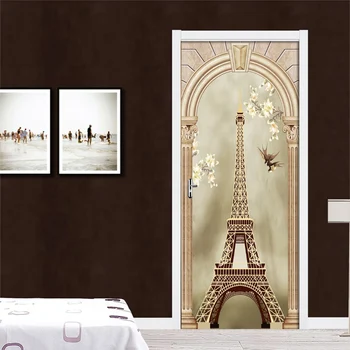 Classical Tower Wallpaper 3D DIY PVC Wall Door Sticker Mural Poster 2 pcs/set Waterproof Door Decal Self Adhesive Film Decor
Classical Tower Wallpaper 3D DIY PVC Wall Door Sticker Mural Poster 2 pcs/set Waterproof Door Decal Self Adhesive Film Decor
