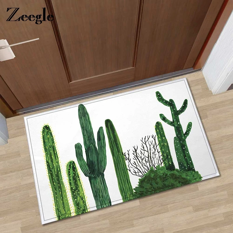 Zeegle Door Mat Cactus Carpet Entrance Doormats Washable Non-slip Kitchen Carpet Bathroom Rug Home Decor
Zeegle Door Mat Cactus Carpet Entrance Doormats Washable Non-slip Kitchen Carpet Bathroom Rug Home Decor