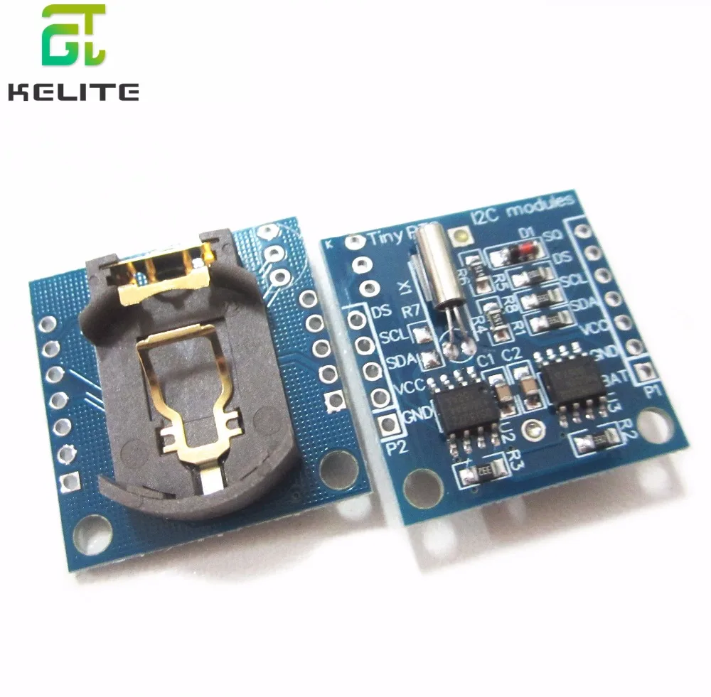 HAILANGNIAO крошечные RTC I2C модули 24C32 память DS1307 модуль часов (без батареи) | Компьютеры