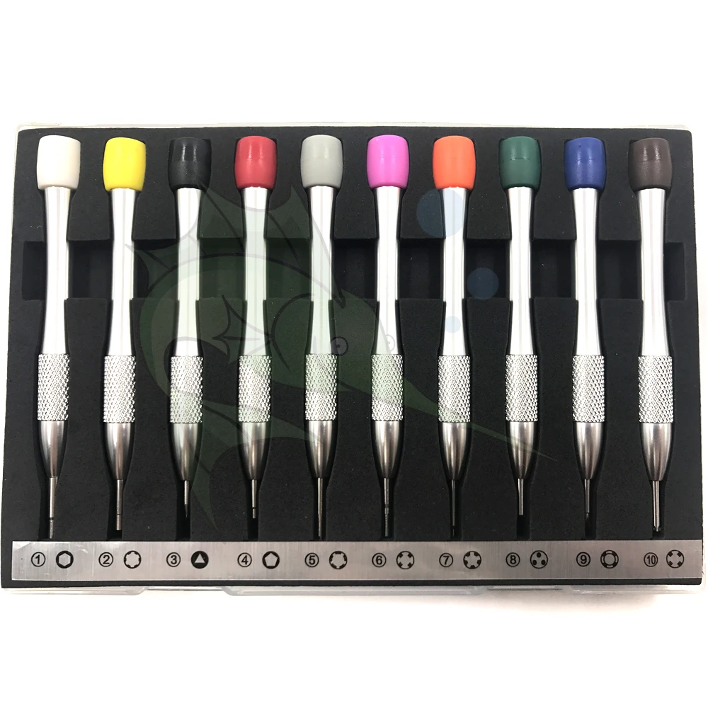 Wholesale 10pcs/set High Quality Assortment Brand Watch RM Watch Rlx Watch Screwdriver Set Tool for watchmaker
Wholesale 10pcs/set High Quality Assortment Brand Watch RM Watch Rlx Watch Screwdriver Set Tool for watchmaker