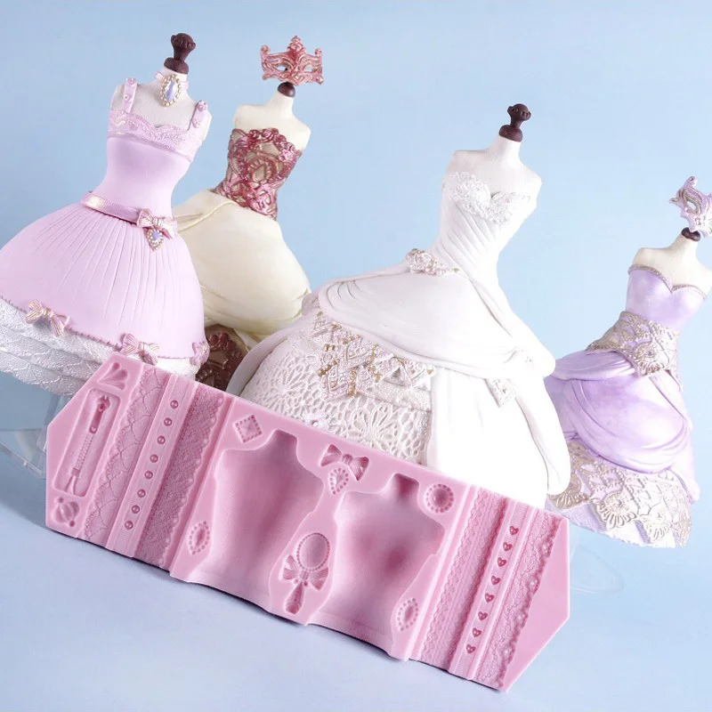 Mujiang New 3D Body Silicone Mold Bows Jewelry Wedding Cake Decorating Fondant Chocolate Gumpaste Moulds DIY Silicone Lace Mat
Mujiang New 3D Body Silicone Mold Bows Jewelry Wedding Cake Decorating Fondant Chocolate Gumpaste Moulds DIY Silicone Lace Mat