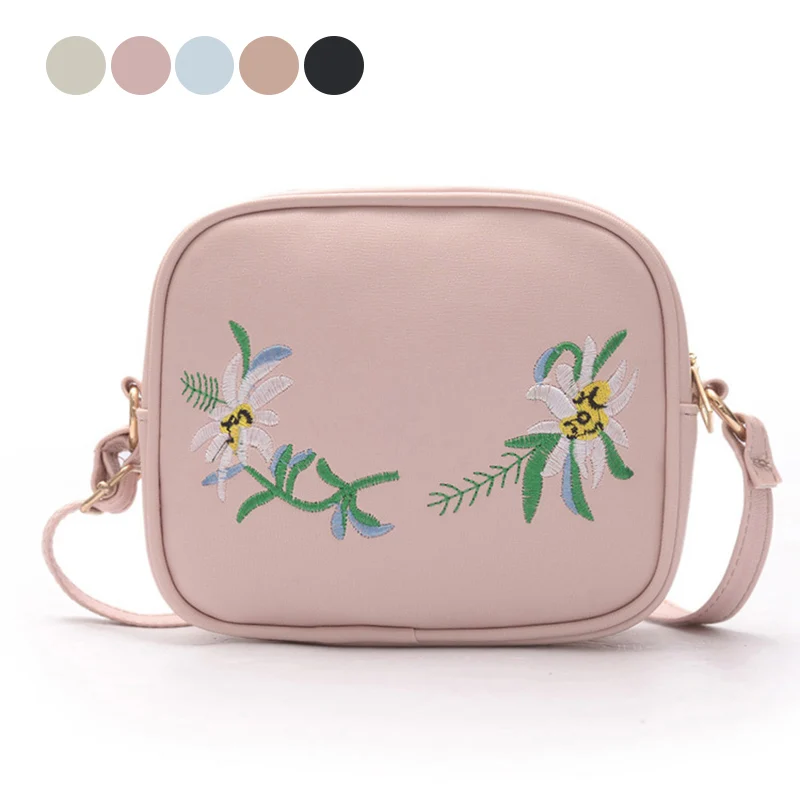 Fashion Women Flower Embroidery Mini Shoulder Bag PU Leather Crossbody Messenger Bags Soft Handbags Best Sale-WT
Fashion Women Flower Embroidery Mini Shoulder Bag PU Leather Crossbody Messenger Bags Soft Handbags Best Sale-WT