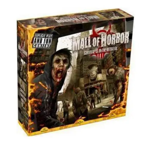 "Mall of Horror " Board Game High Quality Chinese Version With English Instructions Survival Game With Free Shipping
"Mall of Horror " Board Game High Quality Chinese Version With English Instructions Survival Game With Free Shipping