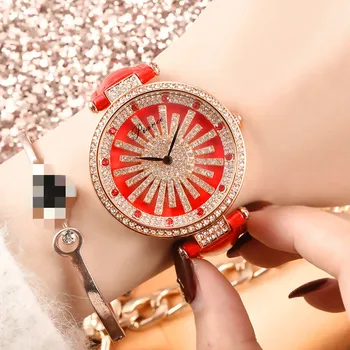 Multicolor Irregular Rotary Women's Quartz Watch Hot New Fashion Full Rhinestone Leather Strap Women's Fashion Watch
Multicolor Irregular Rotary Women's Quartz Watch Hot New Fashion Full Rhinestone Leather Strap Women's Fashion Watch