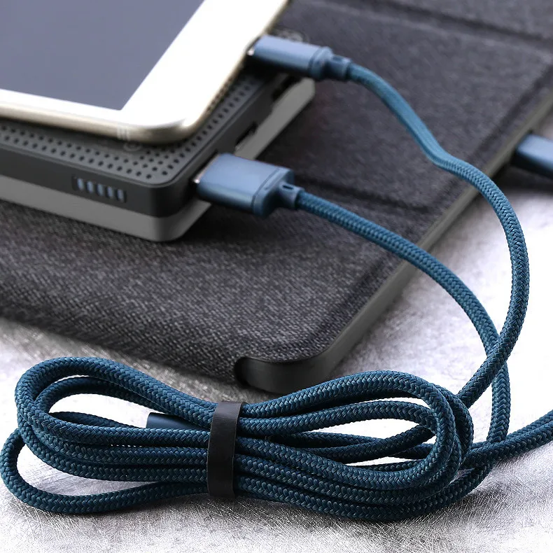 Remax New Arrival 3 in 1 Telephone Cables for IPhone for SAMSUNG for Micro Type-C USB Cable 2.8A 1.15M Braided Round PVC Cable
Remax New Arrival 3 in 1 Telephone Cables for IPhone for SAMSUNG for Micro Type-C USB Cable 2.8A 1.15M Braided Round PVC Cable