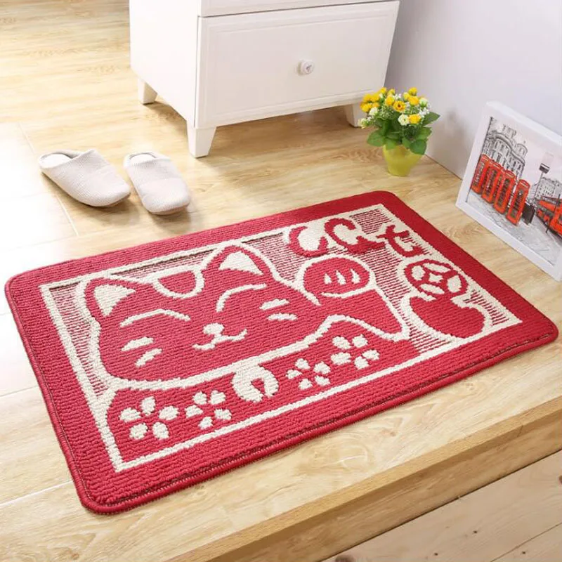 New Lucky Cat Design Floor Door mats Home Bedroom Hall Carpet Foot Pads Thicker Absorbent Non-slip Mats
New Lucky Cat Design Floor Door mats Home Bedroom Hall Carpet Foot Pads Thicker Absorbent Non-slip Mats