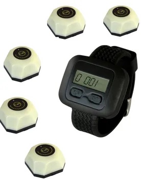 Restaurant wireless call, white call bell+watch pager, watch buzzer, waiter call system,electronic wireless nursing pager 
Restaurant wireless call, white call bell+watch pager, watch buzzer, waiter call system,electronic wireless nursing pager
