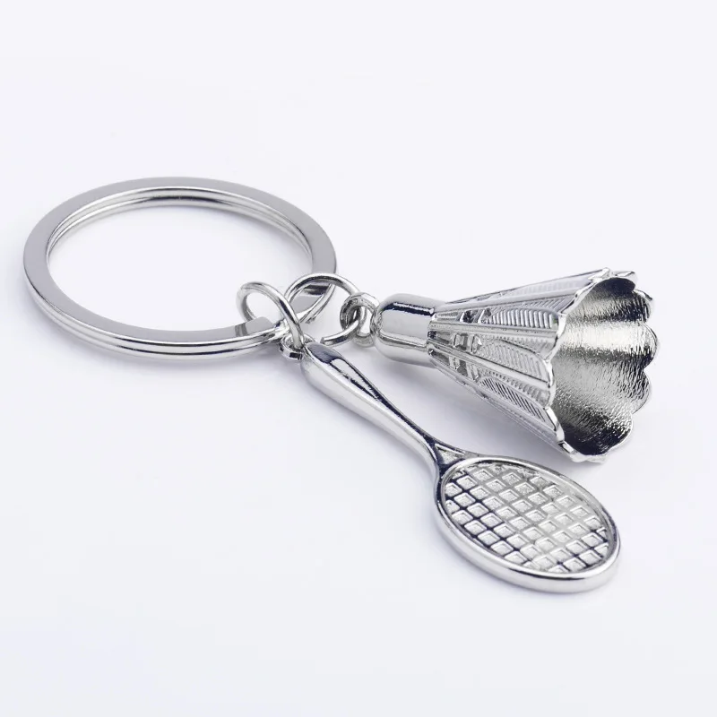 1 pc ZARSIA Mini Tennis Racket Badminton keychain Silver key Ring Sport Badminton Accessories Decoration
1 pc ZARSIA Mini Tennis Racket Badminton keychain Silver key Ring Sport Badminton Accessories Decoration