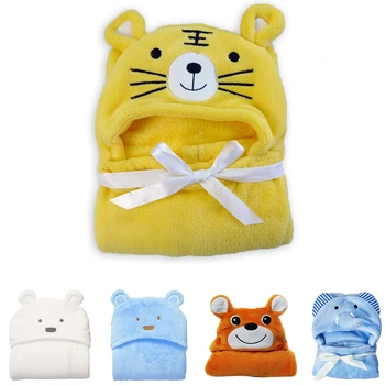 Fashion Cute Animal Lovely Soft Coral Fleece Baby bath Towel Baby Hooded Warm Towels
Fashion Cute Animal Lovely Soft Coral Fleece Baby bath Towel Baby Hooded Warm Towels