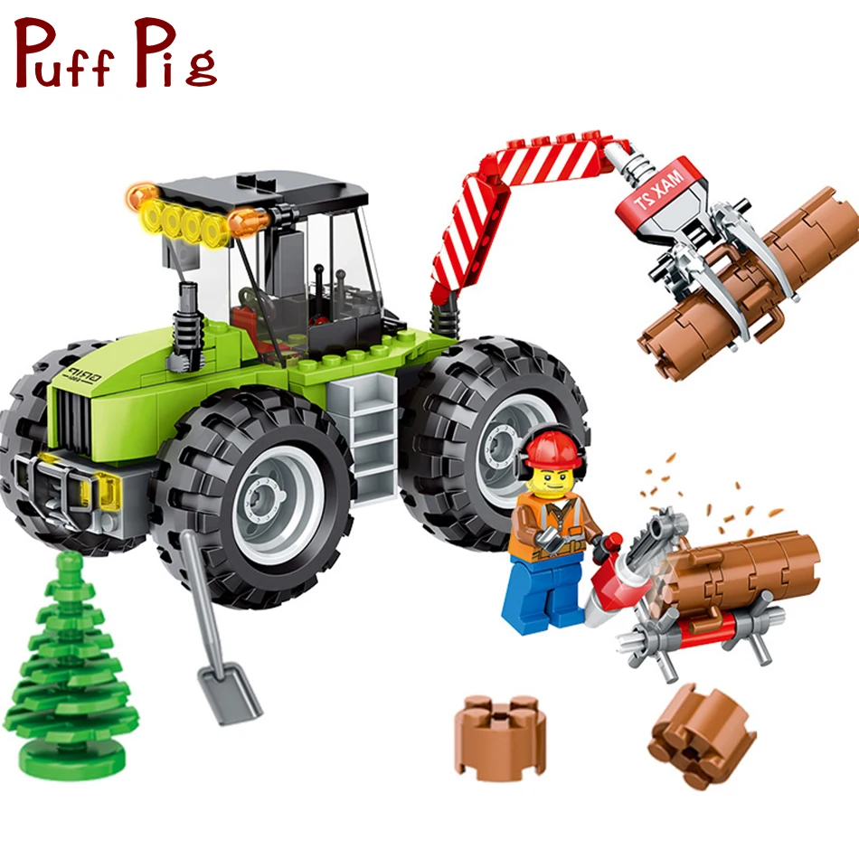 182PCS Forestry Tractor Engineer Farmer Truck Vehicles Model Building Blocks Compatible Legoed City Education Bricks Kids Toys
182PCS Forestry Tractor Engineer Farmer Truck Vehicles Model Building Blocks Compatible Legoed City Education Bricks Kids Toys