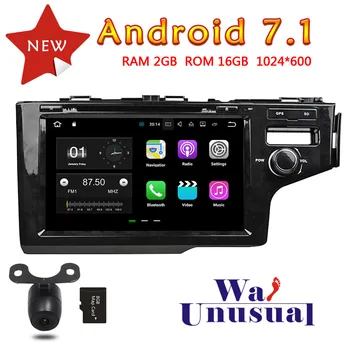 WANUSUAL 8" Quad Core 16G 2G RAM Android 7.1 Auto GPS Navigation for Honda Fit 2014 RHD Radio Player with BT WIFI 1024*600 Maps
WANUSUAL 8" Quad Core 16G 2G RAM Android 7.1 Auto GPS Navigation for Honda Fit 2014 RHD Radio Player with BT WIFI 1024*600 Maps