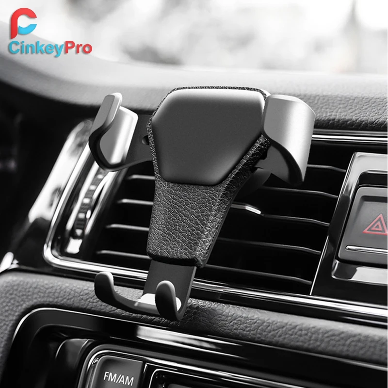 CinkeyPro Car Phone Holder for iPhone Samsung Mount Stand No Magnetic Air Vent Mount Mobile Phone Universal Gravity Support
CinkeyPro Car Phone Holder for iPhone Samsung Mount Stand No Magnetic Air Vent Mount Mobile Phone Universal Gravity Support