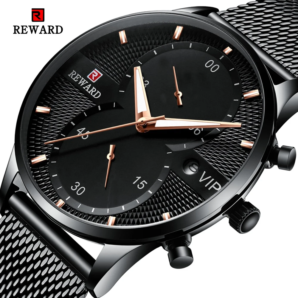 Reward Men Watches Top Brand Luxury Golden Quartz Watches For Sport Waterproof Men Wristwatch Male Wrist Watch Relogio Masculino
Reward Men Watches Top Brand Luxury Golden Quartz Watches For Sport Waterproof Men Wristwatch Male Wrist Watch Relogio Masculino
