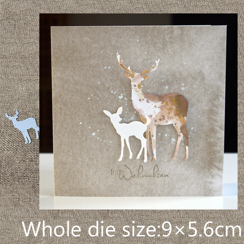 New Design Craft Metal Cutting Die cut dies deer reindeer decoration scrapbook Album Paper Card Craft Embossing die cuts
New Design Craft Metal Cutting Die cut dies deer reindeer decoration scrapbook Album Paper Card Craft Embossing die cuts