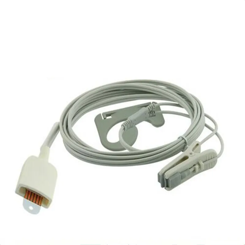 Compatible For Masimo Pro1000 6Pin Animal/Verterinay Earclip Spo2 Sensor Spo2 Probe Oximeter Sensor Oxygen Sensor TPU 1M/3ft
Compatible For Masimo Pro1000 6Pin Animal/Verterinay Earclip Spo2 Sensor Spo2 Probe Oximeter Sensor Oxygen Sensor TPU 1M/3ft