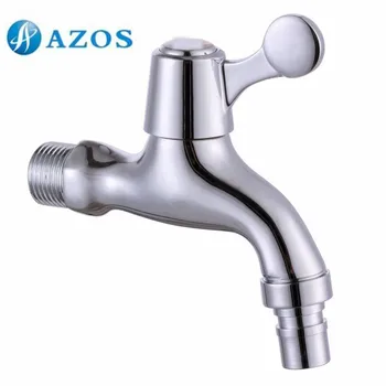 AZOS Washing Machine Bibcock Single Cold Water Chrome Polish Brass Wall Tap Garden Piscinas Water Tap Basin Faucet PJXY013
AZOS Washing Machine Bibcock Single Cold Water Chrome Polish Brass Wall Tap Garden Piscinas Water Tap Basin Faucet PJXY013