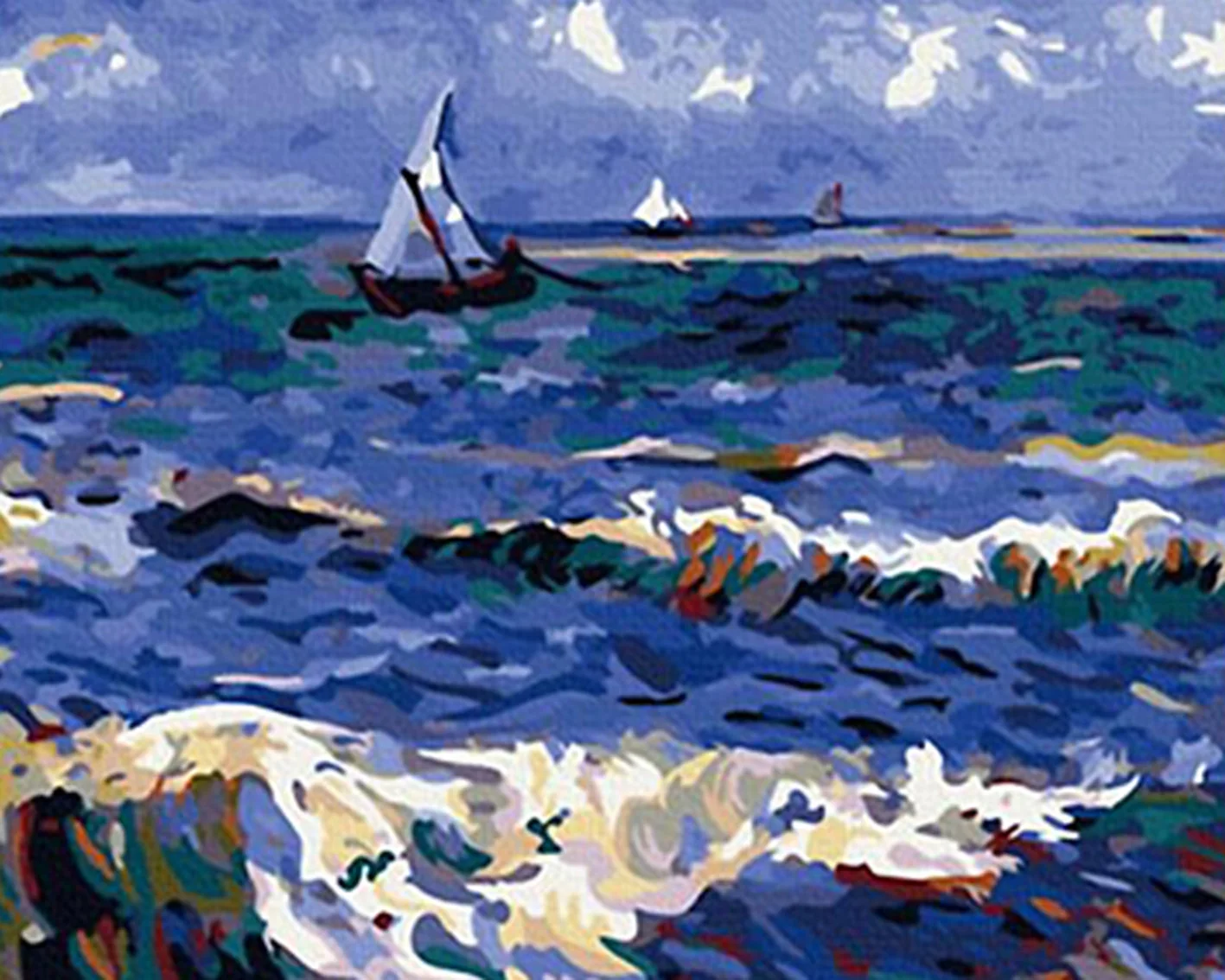 Frameless Picture The sea Painting By Numbers Modern Wall Art Handpainted Oil Painting On Canvas For Home Decoration
Frameless Picture The sea Painting By Numbers Modern Wall Art Handpainted Oil Painting On Canvas For Home Decoration