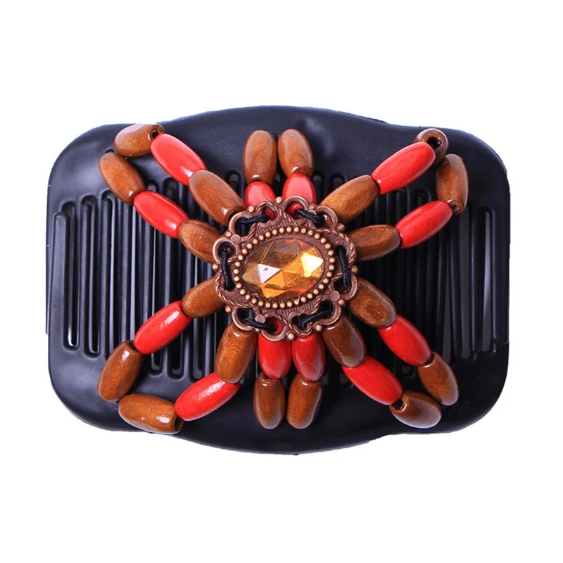 Retro Double Beaded Hair Magic Comb Clip Beads Elasticity Hairpin Stretchy Hair Combs Pins For Women Hair Accessories
Retro Double Beaded Hair Magic Comb Clip Beads Elasticity Hairpin Stretchy Hair Combs Pins For Women Hair Accessories