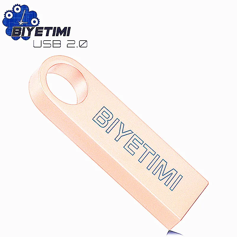 BiYeTimi Usb flash drive metal sliver 2.0 pendrive 8GB/16GB/32GB/64GB High quality speed memory usb stick u disk
BiYeTimi Usb flash drive metal sliver 2.0 pendrive 8GB/16GB/32GB/64GB High quality speed memory usb stick u disk