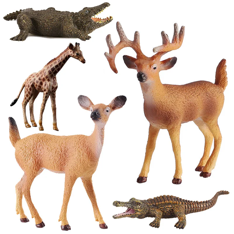 Simulation Deer Crocodile Giraffe Animal model plastic figurine home decor figure miniature fairy garden decoration accessories
Simulation Deer Crocodile Giraffe Animal model plastic figurine home decor figure miniature fairy garden decoration accessories