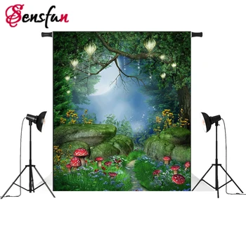 Sensfun Fairy Tale World Green Forest Photography Background for Studio Vinyl Cloth Backdrops Photo Props Photocall 5x7ft
Sensfun Fairy Tale World Green Forest Photography Background for Studio Vinyl Cloth Backdrops Photo Props Photocall 5x7ft
