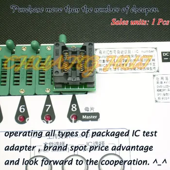 4 Pcs/Set 25XXX eeprom flash Adapter 208mil SOP8 for SPI-FLASH Programmer Adapter (Two placement)
4 Pcs/Set 25XXX eeprom flash Adapter 208mil SOP8 for SPI-FLASH Programmer Adapter (Two placement)