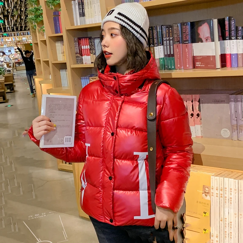 2019 New Fabric Women Winter Jacket Hooded Breasted Buttons Short Female Coat Outwear Padded Ladies Fashion Parka
2019 New Fabric Women Winter Jacket Hooded Breasted Buttons Short Female Coat Outwear Padded Ladies Fashion Parka