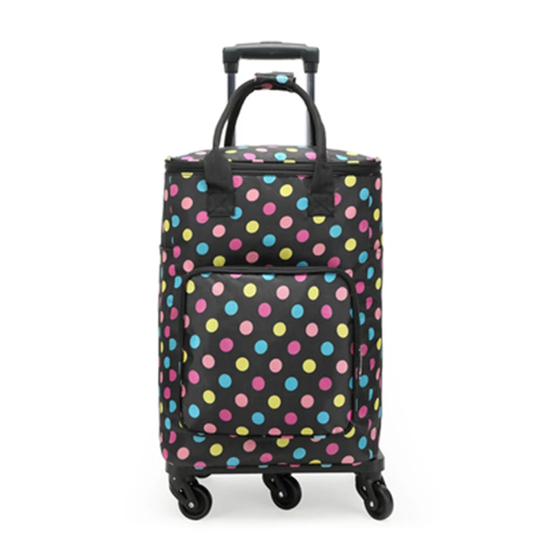 Aluminum foil tin insulation trolley bag handbag refrigerated fresh shopping bag with wheels Woman/elder Folding Shopping Cart
Aluminum foil tin insulation trolley bag handbag refrigerated fresh shopping bag with wheels Woman/elder Folding Shopping Cart