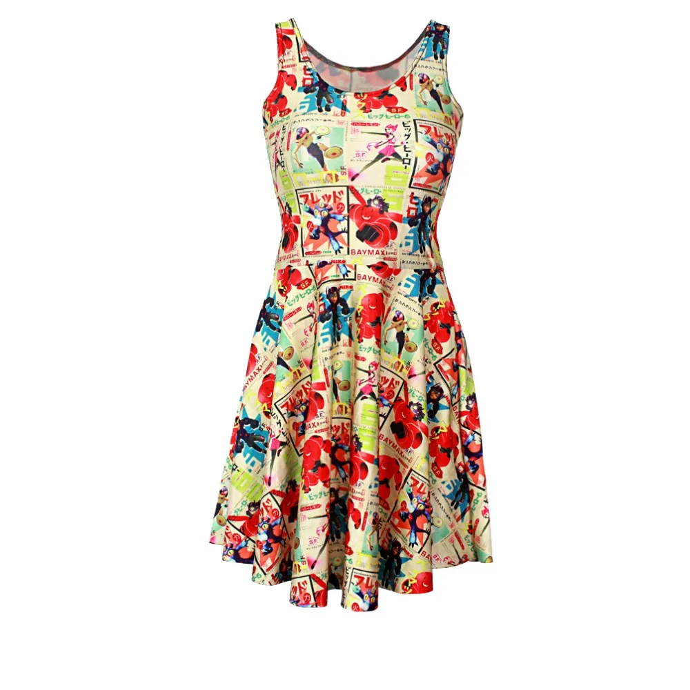 1114 Sexy Girl Women Summer Comics yellow Baymax Big Hero 6 3D Prints Reversible Sleeveless Skater Pleated Dress
1114 Sexy Girl Women Summer Comics yellow Baymax Big Hero 6 3D Prints Reversible Sleeveless Skater Pleated Dress