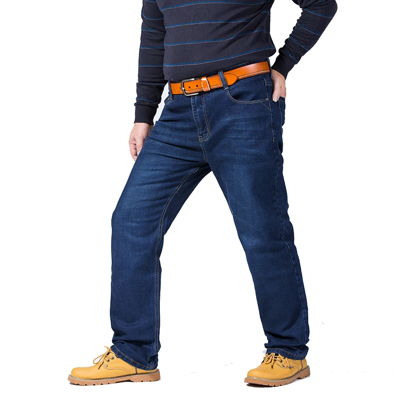 Classic Jeans For Men Spring Autumn Big Size Male High Quality Elastic Blue Denim Pants Straight Stretch Baggy Trousers 44 46 48
Classic Jeans For Men Spring Autumn Big Size Male High Quality Elastic Blue Denim Pants Straight Stretch Baggy Trousers 44 46 48