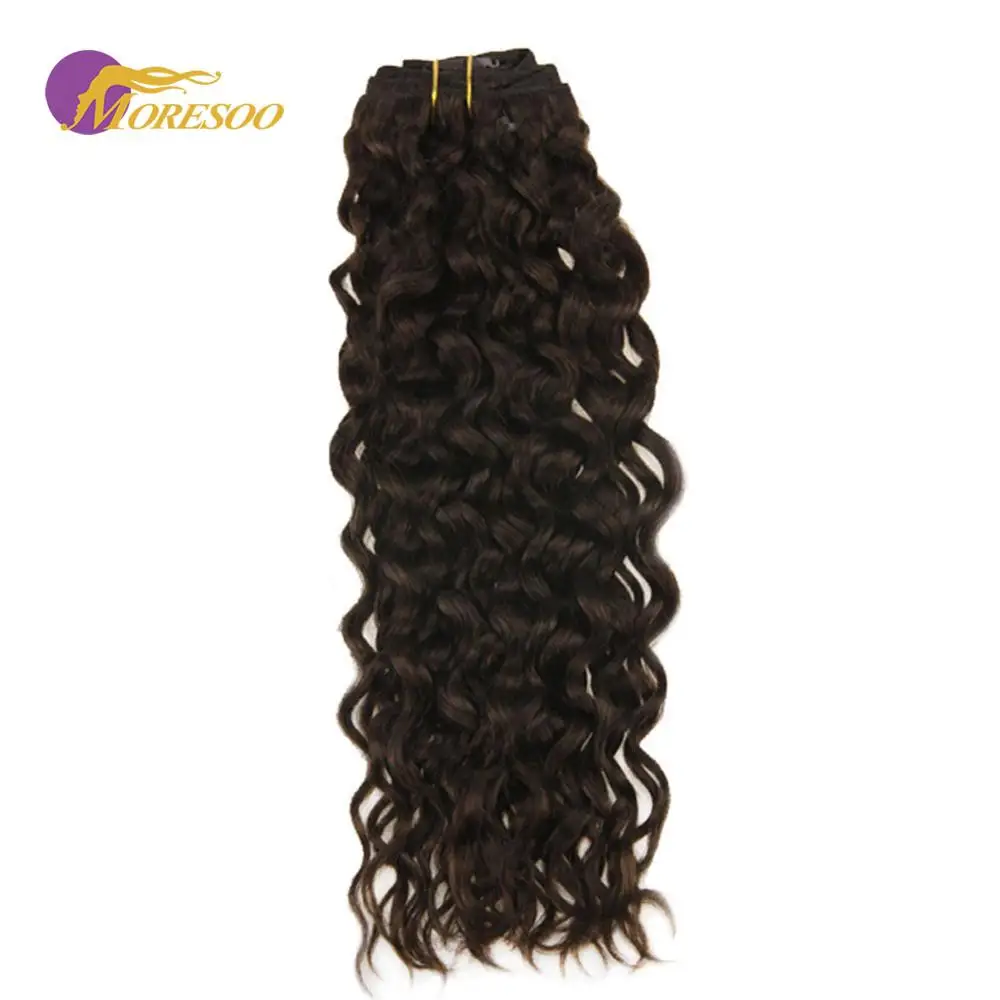 Moresoo Natural Wave Clip In Remy Human Hair 7Pcs/Set 100g Thick Full Head Dark Brown #2 Color Clip In Hair Extensions
Moresoo Natural Wave Clip In Remy Human Hair 7Pcs/Set 100g Thick Full Head Dark Brown #2 Color Clip In Hair Extensions