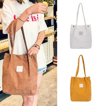 Women Shoulder Bags Corduroy Handbag Large Tote Purse Travel Messenger Hobo Bag New 
Women Shoulder Bags Corduroy Handbag Large Tote Purse Travel Messenger Hobo Bag New
