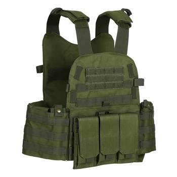 Outdoor Vest Men's Hunting Vest Modular Molle Vest Hunting Chest Rig Gear Load Carrier with Hydration Pocket 600D Oxford Cloth
Outdoor Vest Men's Hunting Vest Modular Molle Vest Hunting Chest Rig Gear Load Carrier with Hydration Pocket 600D Oxford Cloth