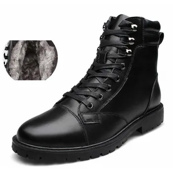 Mens Fashion Genuine Leather Martin Boots Army Boots Mens Military Desert Boot Snow Warm Shoes Men Autumn Motorcycle Ankle Boots
Mens Fashion Genuine Leather Martin Boots Army Boots Mens Military Desert Boot Snow Warm Shoes Men Autumn Motorcycle Ankle Boots