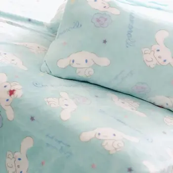Candice guo! creative cute Cinnamoroll cartoon big ears white dog plush blanket pillowcase birthday gift light blue 1pc
Candice guo! creative cute Cinnamoroll cartoon big ears white dog plush blanket pillowcase birthday gift light blue 1pc