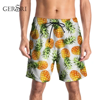 Gersri 2020 Summer Men's Board Shorts 3D Pineapple Printing Surf Swimwear Beach Wear For Men Elastic Waist Male Shorts
Gersri 2020 Summer Men's Board Shorts 3D Pineapple Printing Surf Swimwear Beach Wear For Men Elastic Waist Male Shorts