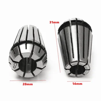 10x ER16 Spring Collet+ER16 Motor Shaft 8mm Extension Rod Holder For CNC Milling
10x ER16 Spring Collet+ER16 Motor Shaft 8mm Extension Rod Holder For CNC Milling
