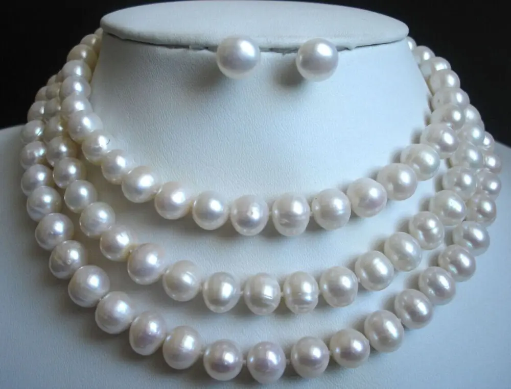 Free Shipping >>>>>50" 9-10MM REAL SOUTH SEA WHITE PEARL NECKLACE EARRING 14k WHITE GOLD
Free Shipping >>>>>50" 9-10MM REAL SOUTH SEA WHITE PEARL NECKLACE EARRING 14k WHITE GOLD