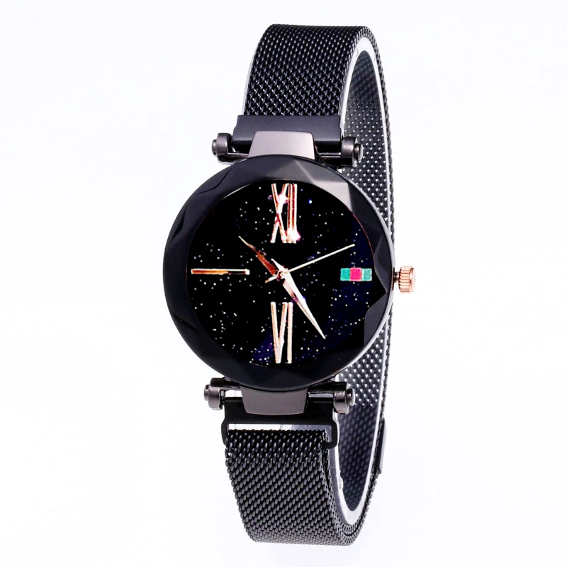 2019 New Star Women Watch Steel Mesh Manget Strap Watch Analog Quartz Lady Watch Waterproof Drop Shipping Wristwatch
2019 New Star Women Watch Steel Mesh Manget Strap Watch Analog Quartz Lady Watch Waterproof Drop Shipping Wristwatch