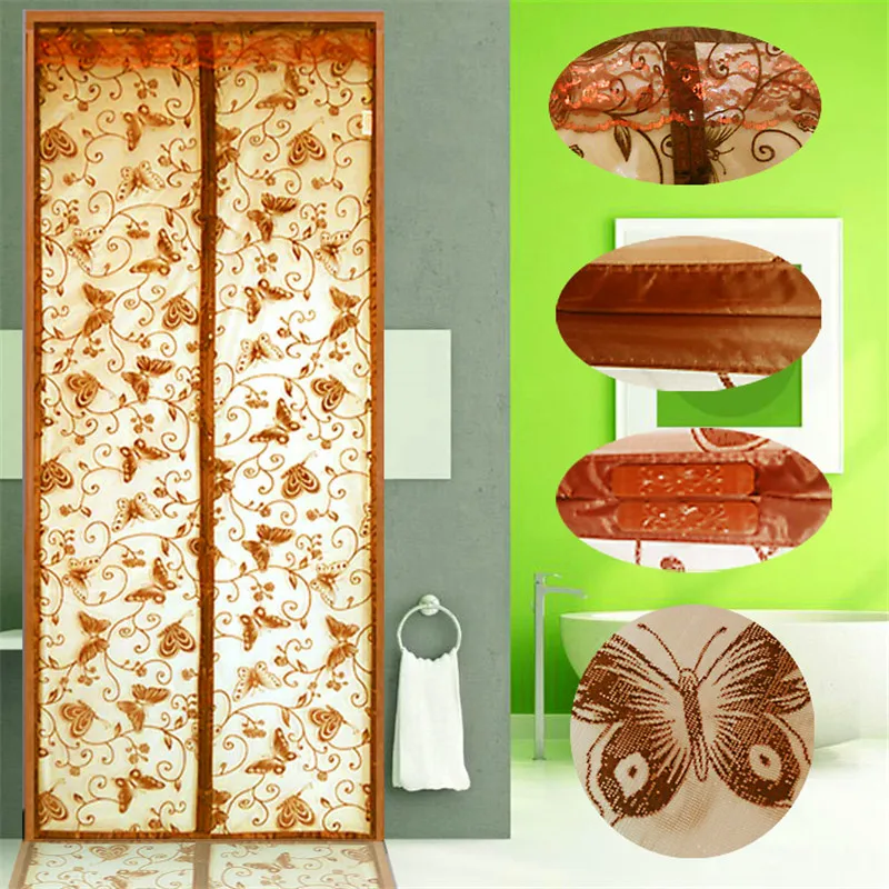 1Pcs New Butterfly Soft Yarn Summer Anti-mosquito Curtain Magnets Door Mesh Insect Fly Bug Mosquito Curtain Netting Mesh Screen
1Pcs New Butterfly Soft Yarn Summer Anti-mosquito Curtain Magnets Door Mesh Insect Fly Bug Mosquito Curtain Netting Mesh Screen