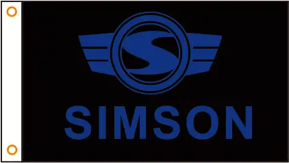 custom flag Motorcycle banner simson Motorcycle flag 3x5ft Polyester 02