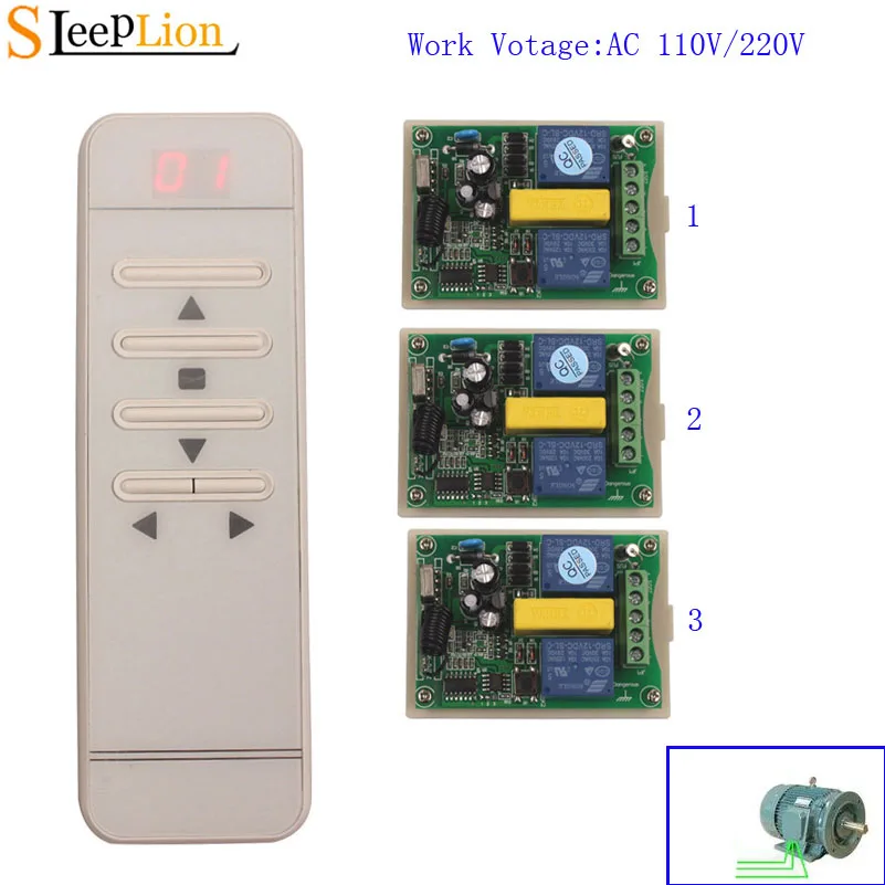 AC 220V RF Wireless Switch Tubular Motor Garage Door / Projection Screen / 110V 2CH Remote Control Switch Digital Display Screen
AC 220V RF Wireless Switch Tubular Motor Garage Door / Projection Screen / 110V 2CH Remote Control Switch Digital Display Screen