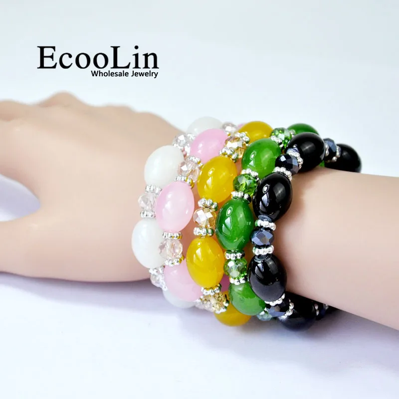 5 Pcs/lot Fashion Women's Crystal Gem 5 Colors Women Girl Rhinestone Bracelets & Bangles famale pulseira Free Shipping LR4098
5 Pcs/lot Fashion Women's Crystal Gem 5 Colors Women Girl Rhinestone Bracelets & Bangles famale pulseira Free Shipping LR4098