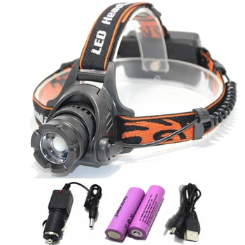 4000Lm L2 U2 LED Headlamp Zoom Zoomable Waterproof Headlight Head lamp Light+18650 battery+ Car usb Charger
4000Lm L2 U2 LED Headlamp Zoom Zoomable Waterproof Headlight Head lamp Light+18650 battery+ Car usb Charger