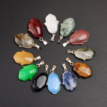Druzy Opal Onyx Natural Stone Lucky Hand Pendant Basic Chakra Balancing Healing Cute Small Palm Israel Jewish Jewelry 12Pieces
Druzy Opal Onyx Natural Stone Lucky Hand Pendant Basic Chakra Balancing Healing Cute Small Palm Israel Jewish Jewelry 12Pieces