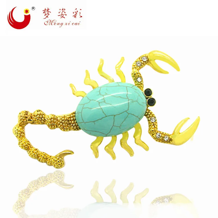 MZC Fashionable Scorpion Big Stone Brooches For Women Hip Hop Brooches for Suit Brosh Broche Famous Brand Jewelry
MZC Fashionable Scorpion Big Stone Brooches For Women Hip Hop Brooches for Suit Brosh Broche Famous Brand Jewelry