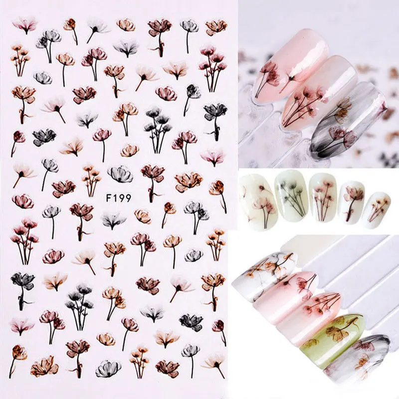 New Nail Art Sticker Glitter Flower Water Decal Slider Wraps Decor Manicure Nail Art Water Transfer Stickers Decals
New Nail Art Sticker Glitter Flower Water Decal Slider Wraps Decor Manicure Nail Art Water Transfer Stickers Decals